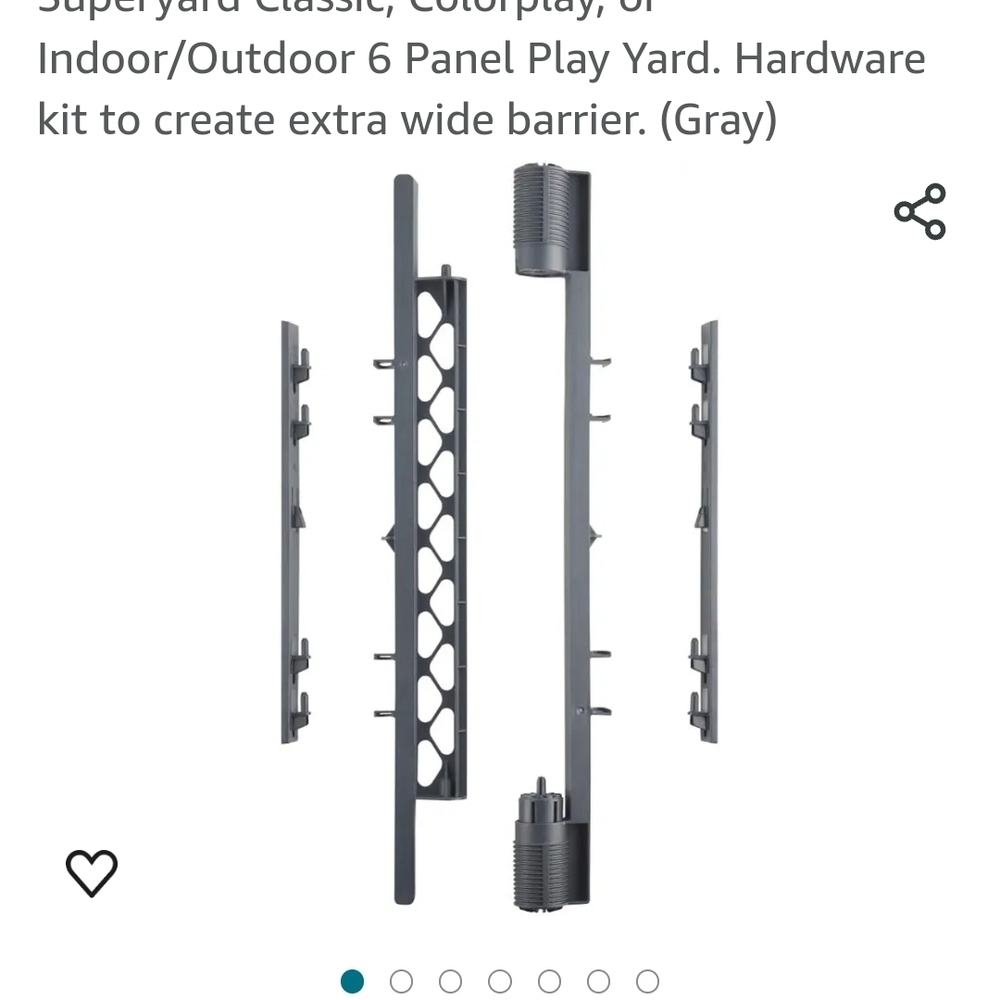 Gray Superyard Hardware Kit